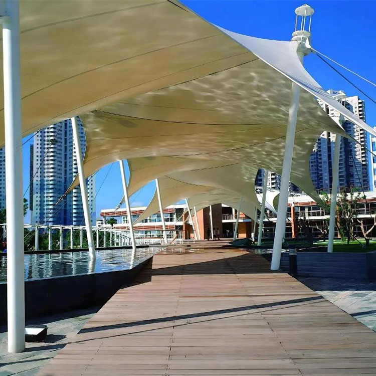 察布查尔锡伯膜结构景观棚