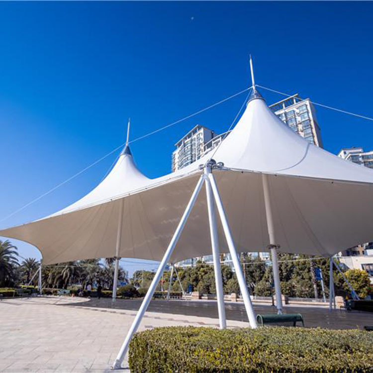 察布查尔锡伯膜结构景观棚