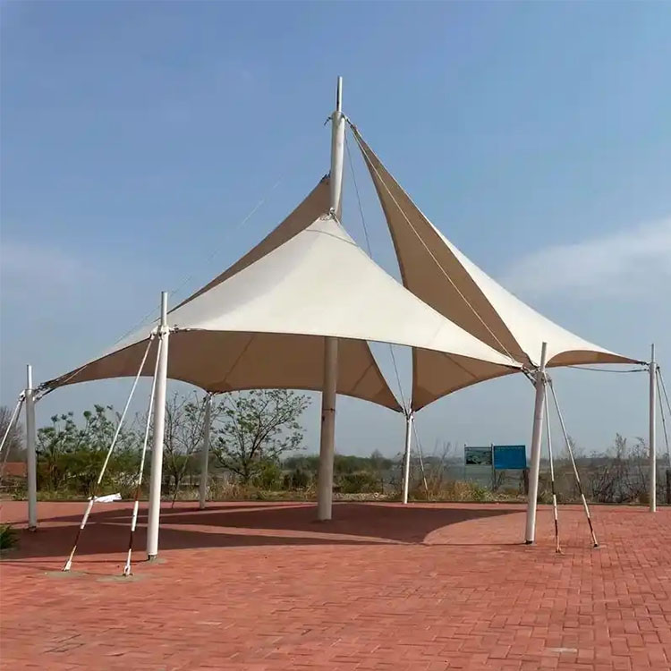 察布查尔锡伯膜结构景观棚