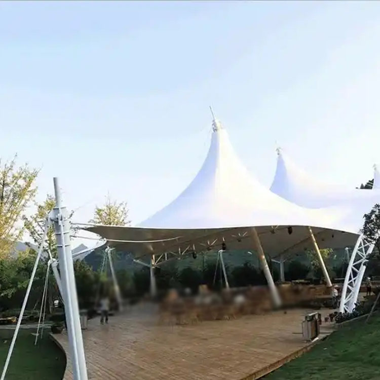 察布查尔锡伯膜结构景观棚